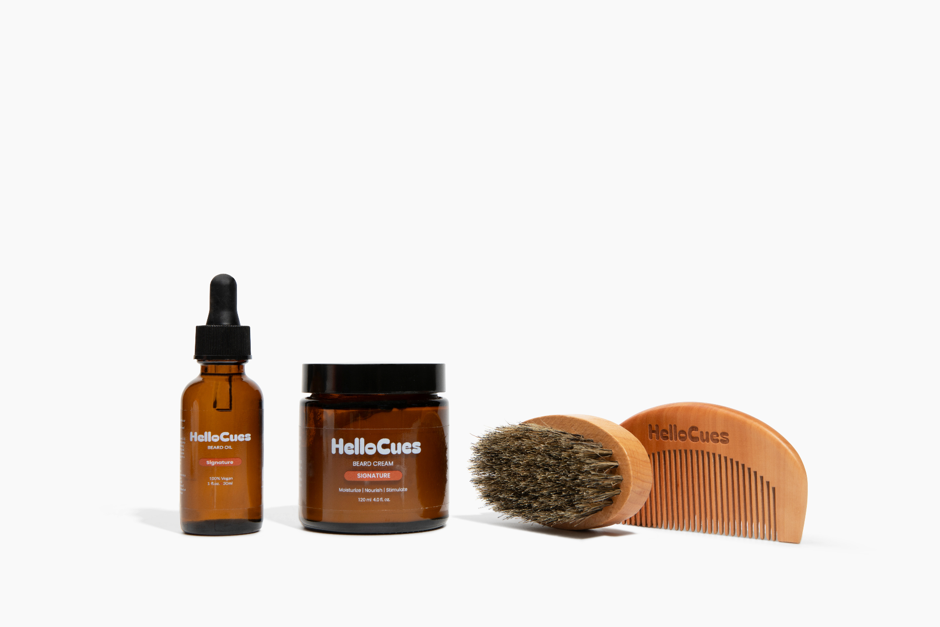 HelloCues beard care product